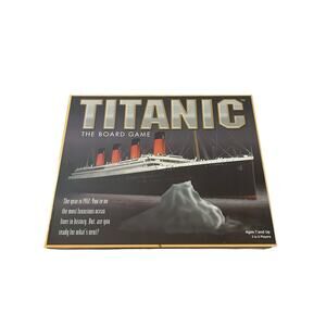 1998 Titanic Board Game Vintage Parker Brothers Universal Games Mostly Complete